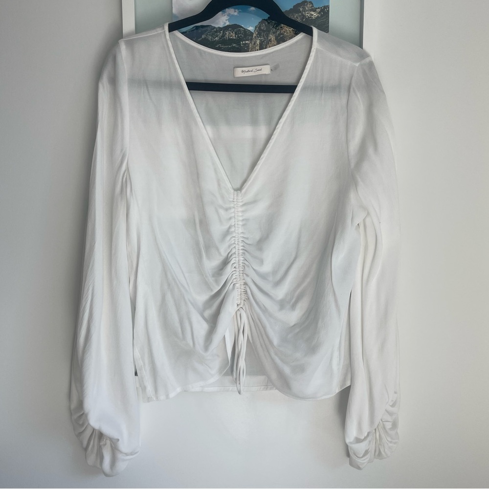 White Long Sleeve Shirt